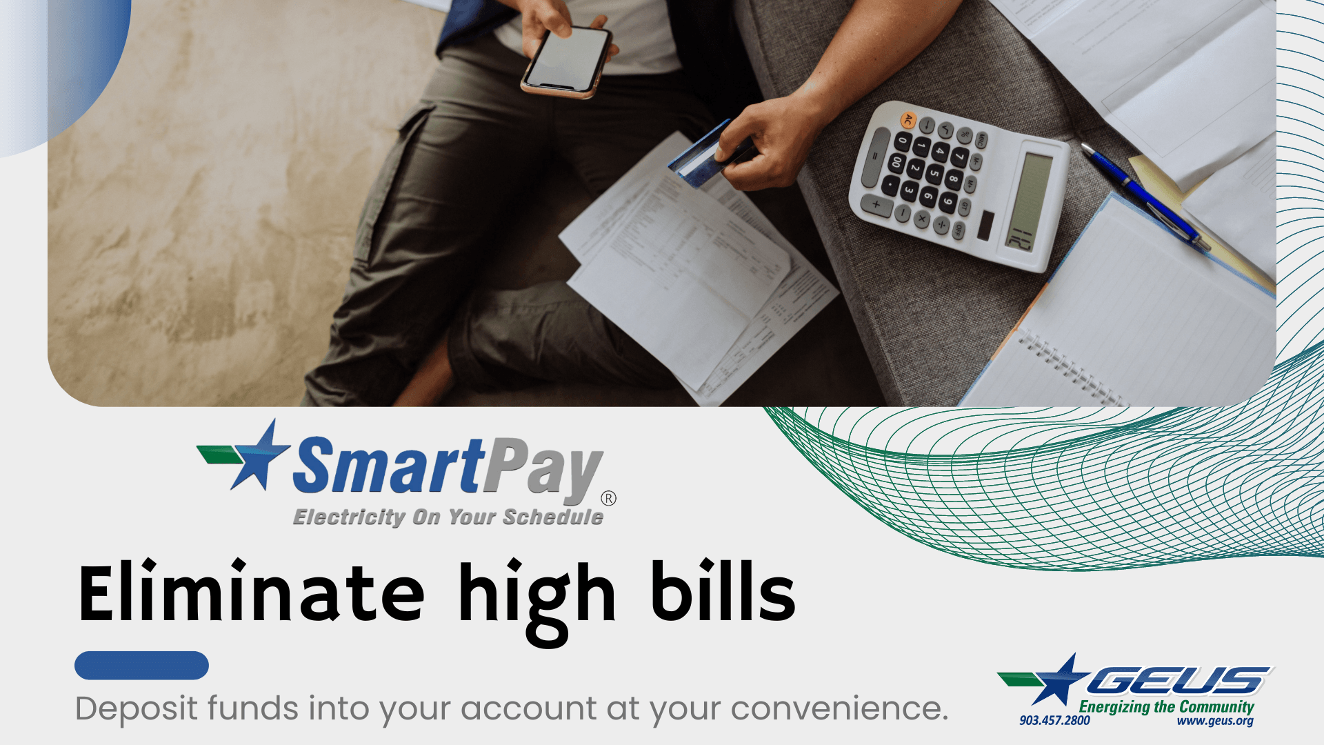 GEUS SmartPay Say Goodbye to High Bills
