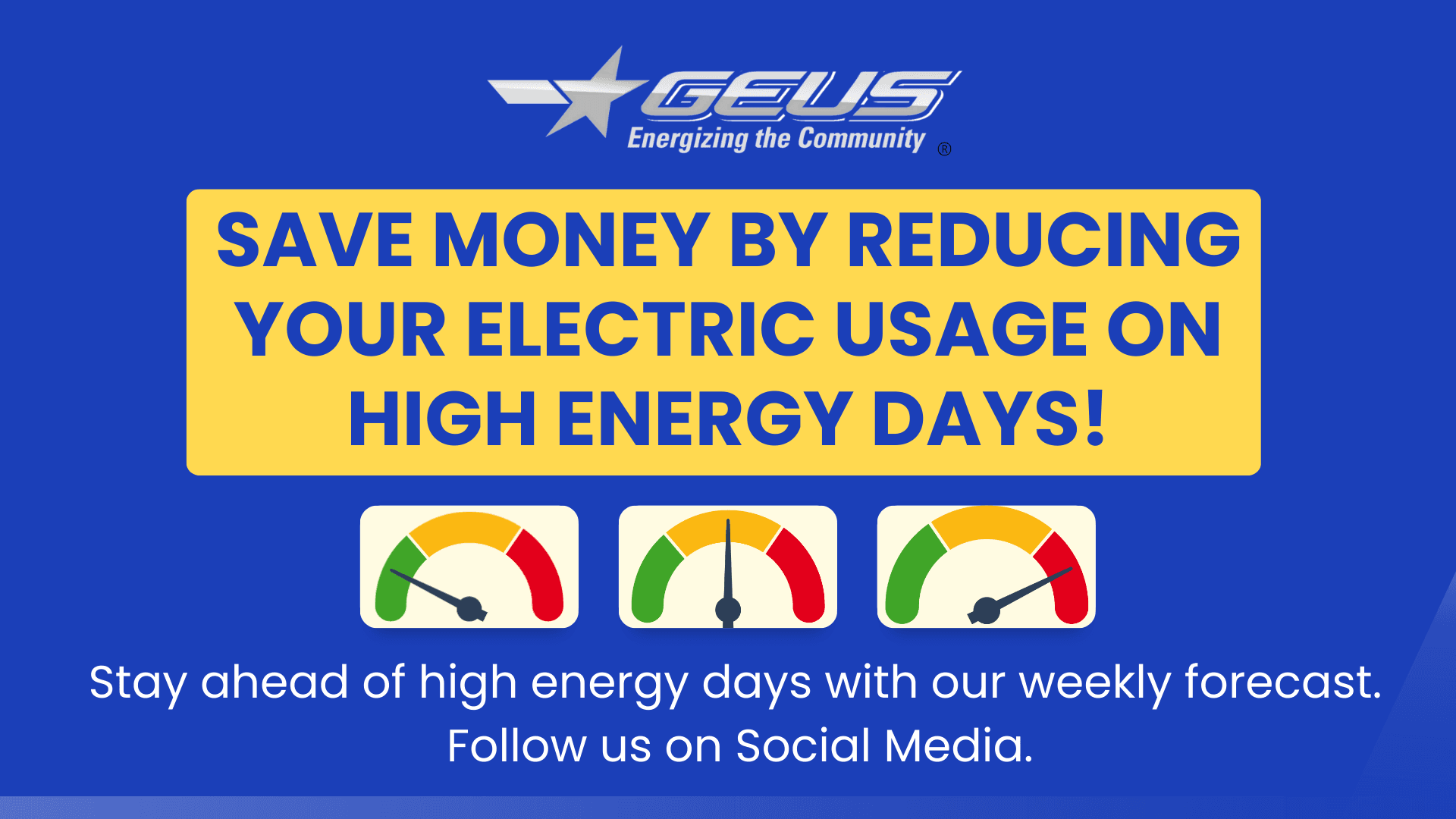 GEUS High Energy Days Website