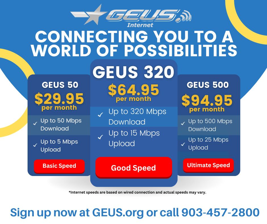 GEUS Internet Connecting You to a World of Possibilities