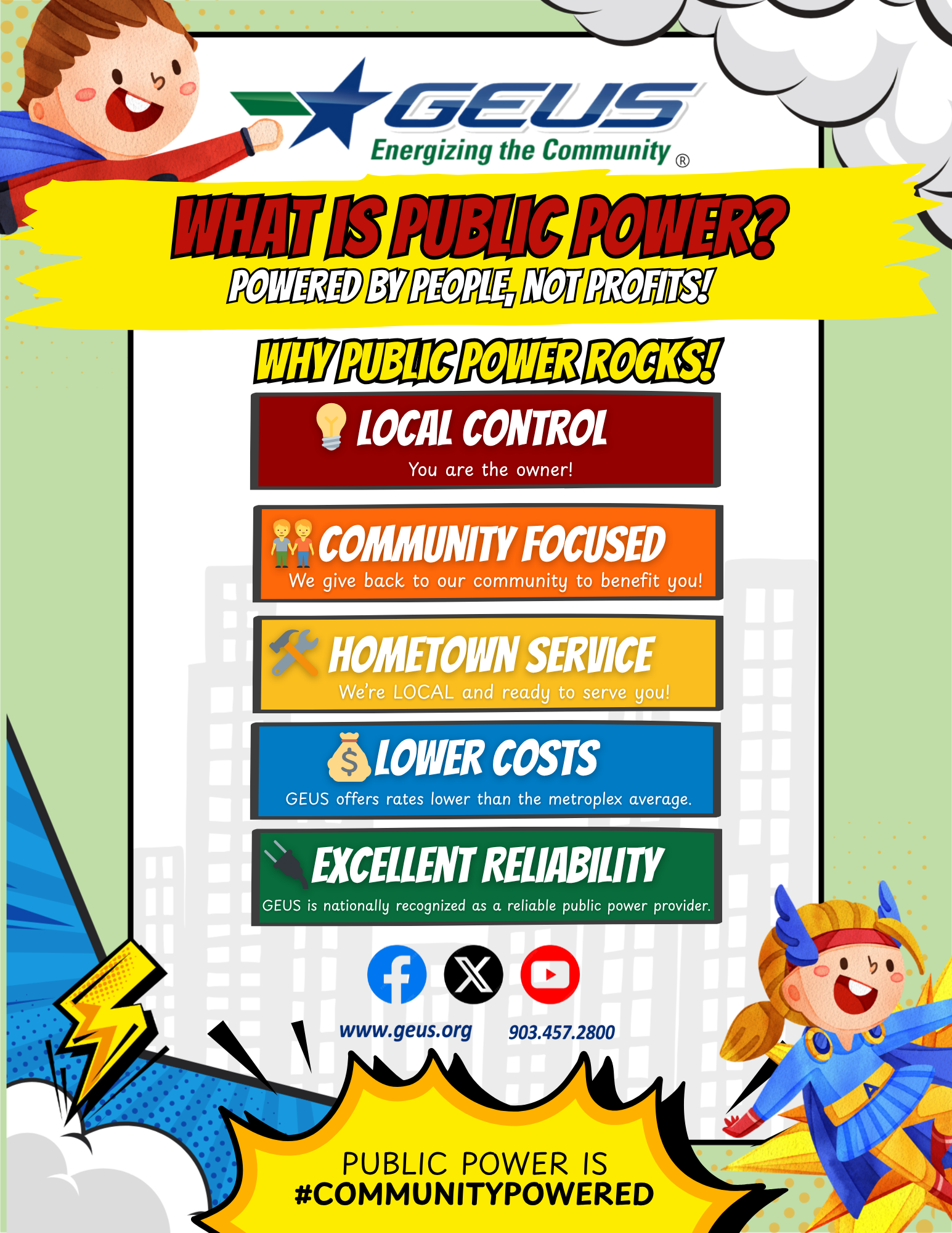 Kids Public Power Handout Front