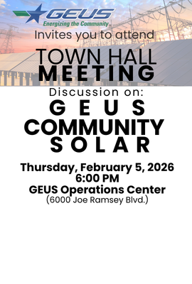 Community Solar Town Hall Meeting Website News Flash 270x400px