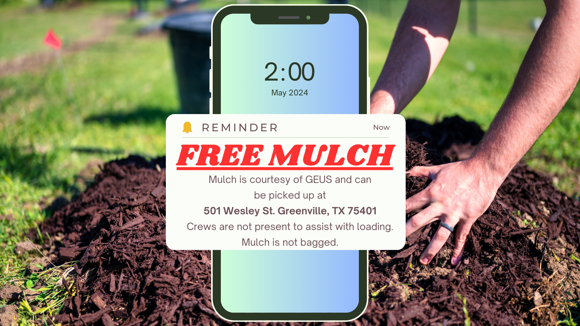 GEUS Free Mulch