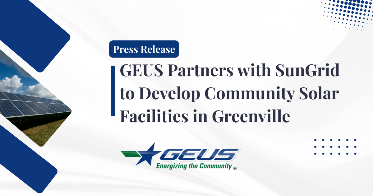 Press Release Community Solar