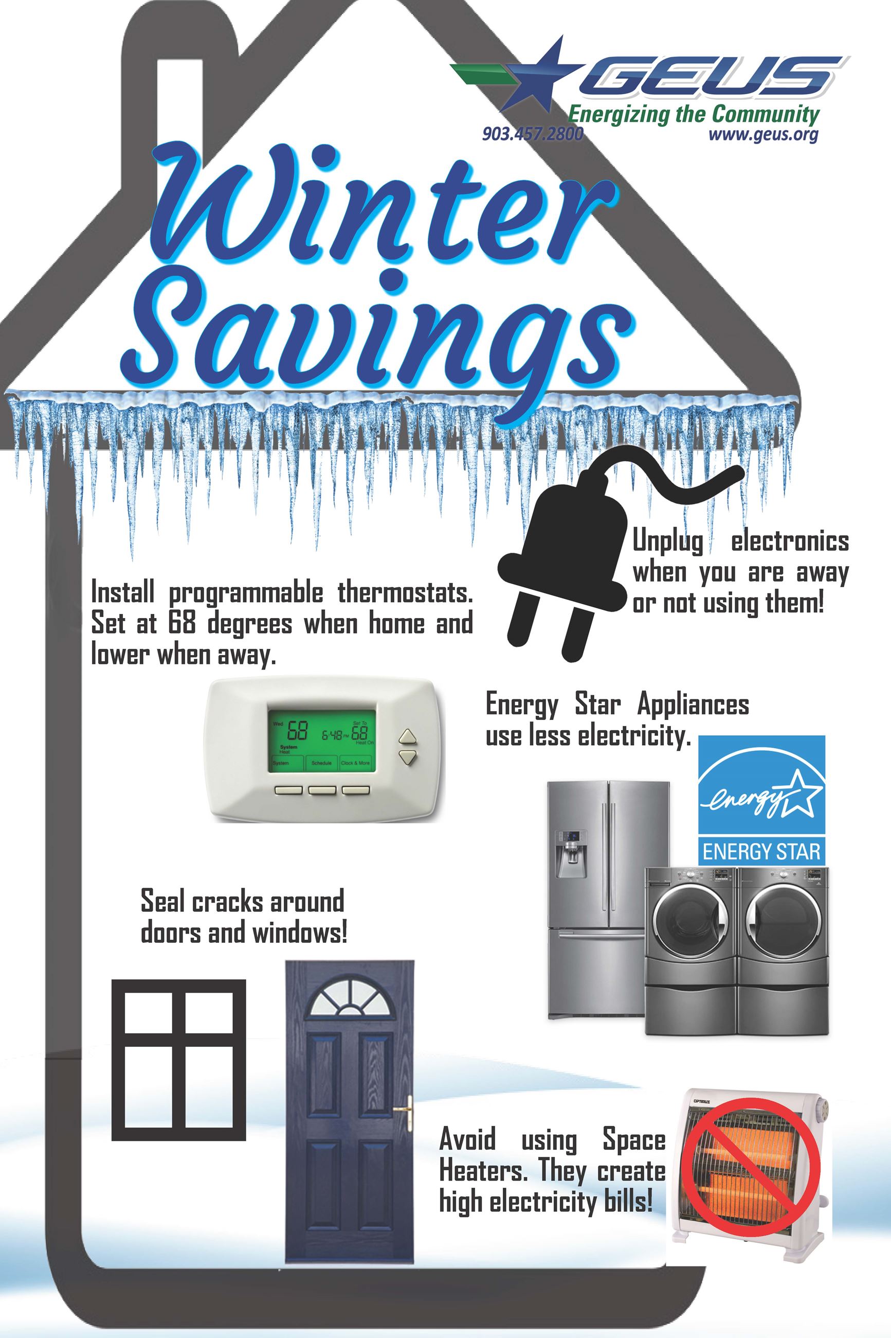 Winter Savings Tips