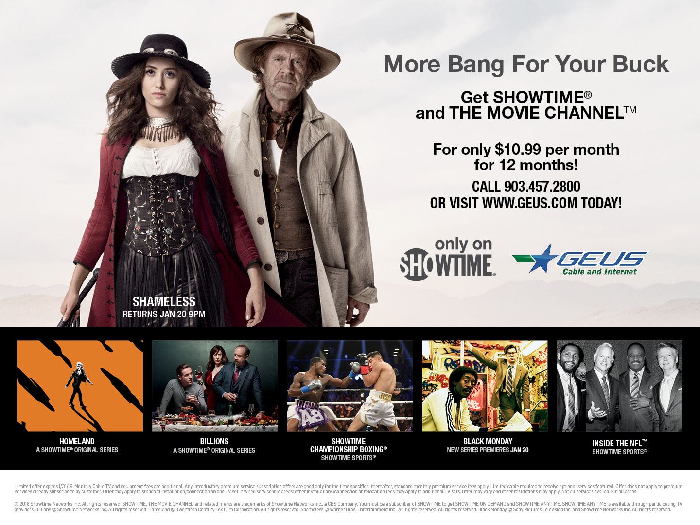 12-27-18 GEUS Showtime Flyer